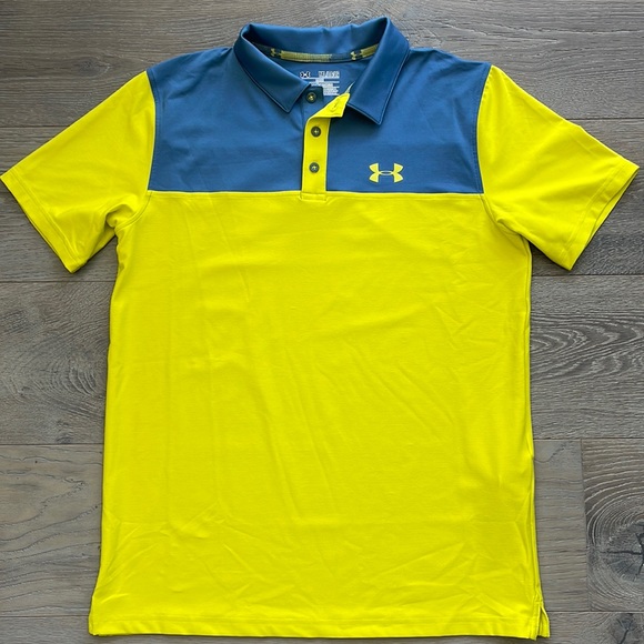Under Armour Other - Under Armour Heat Gear Golf Polo-YXL
